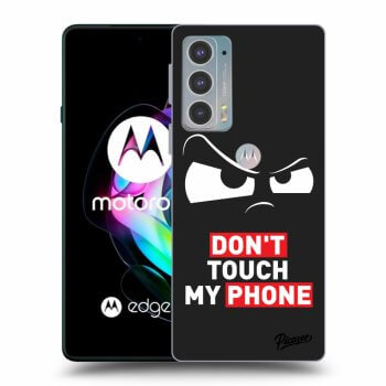 Obal pro Motorola Edge 20 - Cloudy Eye - Transparent