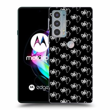 Obal pro Motorola Edge 20 - Separ - White On Black