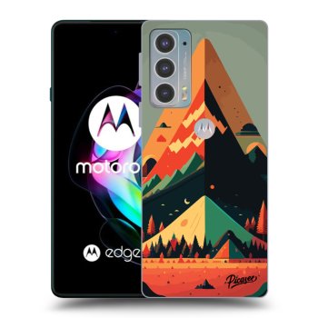 Picasee silikonový černý obal pro Motorola Edge 20 - Oregon