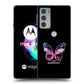 Obal pro Motorola Edge 20 - Diamanty Purple