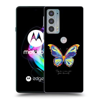 Obal pro Motorola Edge 20 - Diamanty Black
