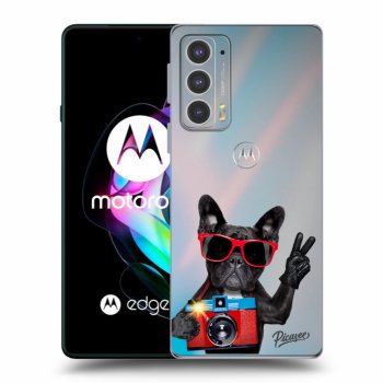 Obal pro Motorola Edge 20 - French Bulldog