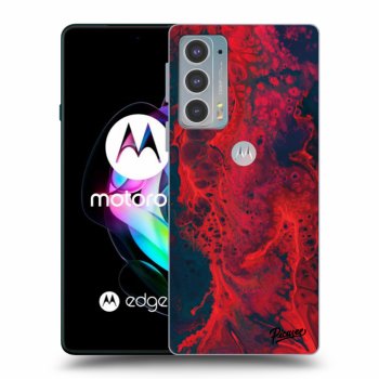 Obal pro Motorola Edge 20 - Organic red