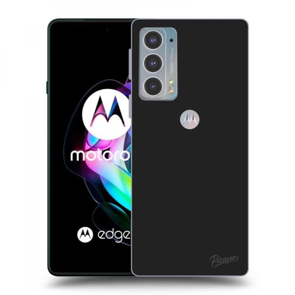Picasee silikonový černý obal pro Motorola Edge 20 - Clear