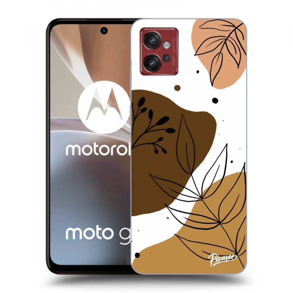 Picasee silikonový průhledný obal pro Motorola Moto G32 - Boho style