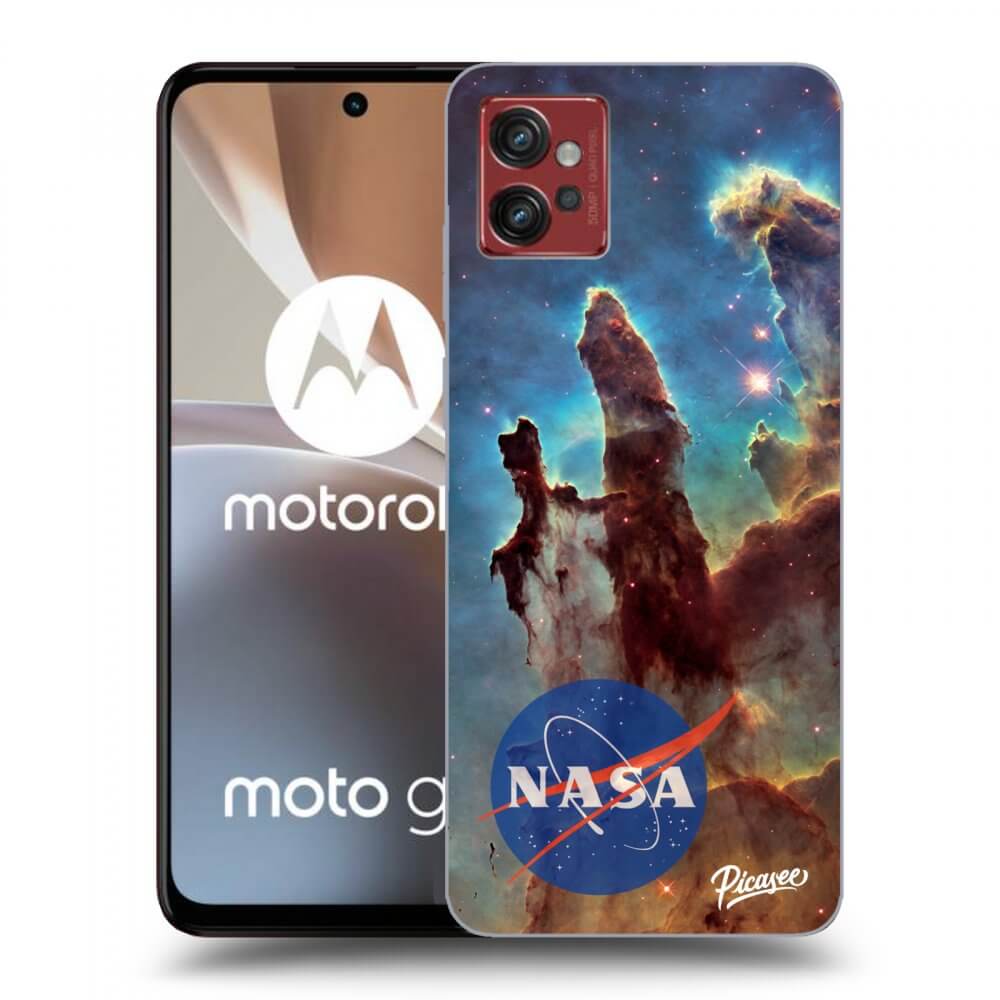 Picasee silikonový průhledný obal pro Motorola Moto G32 - Eagle Nebula