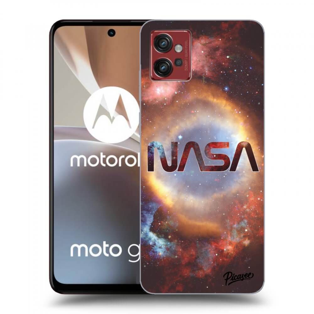 Picasee silikonový průhledný obal pro Motorola Moto G32 - Nebula