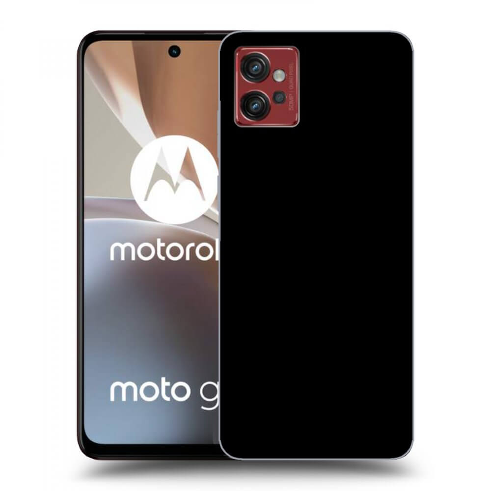 Picasee silikonový černý obal pro Motorola Moto G32 - Separ - Black On Black 1
