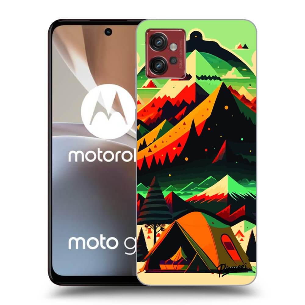 Picasee silikonový průhledný obal pro Motorola Moto G32 - Montreal