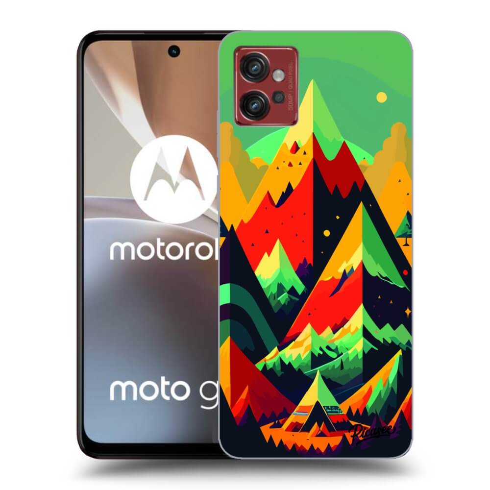 Picasee silikonový černý obal pro Motorola Moto G32 - Toronto