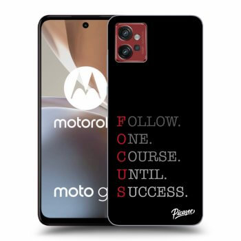 Picasee silikonový černý obal pro Motorola Moto G32 - Focus