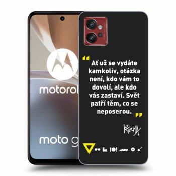 Obal pro Motorola Moto G32 - Kazma - SVĚT PATŘÍ TĚM, CO SE NEPOSEROU