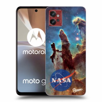Picasee silikonový černý obal pro Motorola Moto G32 - Eagle Nebula