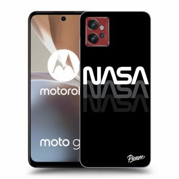 Picasee silikonový černý obal pro Motorola Moto G32 - NASA Triple