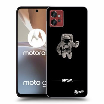 Picasee silikonový černý obal pro Motorola Moto G32 - Astronaut Minimal
