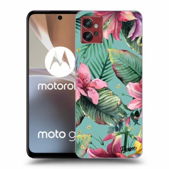 Picasee silikonový černý obal pro Motorola Moto G32 - Hawaii
