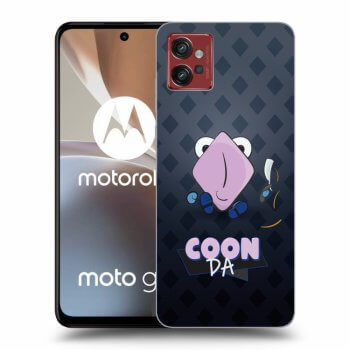 Picasee silikonový černý obal pro Motorola Moto G32 - COONDA holátko - tmavá