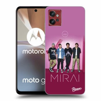 Picasee silikonový černý obal pro Motorola Moto G32 - Mirai - Pink