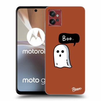 Picasee silikonový černý obal pro Motorola Moto G32 - Boo