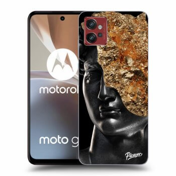 Picasee silikonový černý obal pro Motorola Moto G32 - Holigger
