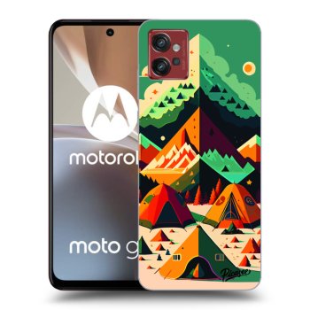 Picasee silikonový černý obal pro Motorola Moto G32 - Alaska