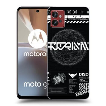Picasee silikonový černý obal pro Motorola Moto G32 - BLACK DISCO