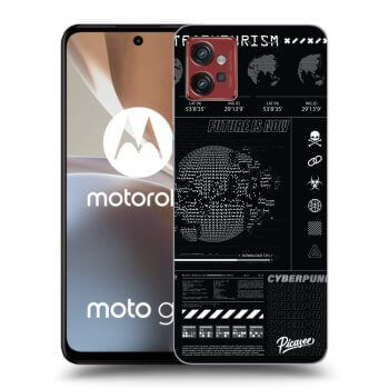 Picasee silikonový černý obal pro Motorola Moto G32 - FUTURE