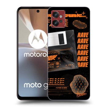 Picasee silikonový průhledný obal pro Motorola Moto G32 - RAVE
