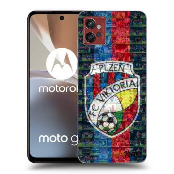 Picasee silikonový černý obal pro Motorola Moto G32 - FC Viktoria Plzeň A