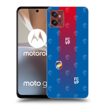 Picasee silikonový černý obal pro Motorola Moto G32 - FC Viktoria Plzeň F