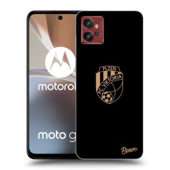 Picasee silikonový černý obal pro Motorola Moto G32 - FC Viktoria Plzeň I