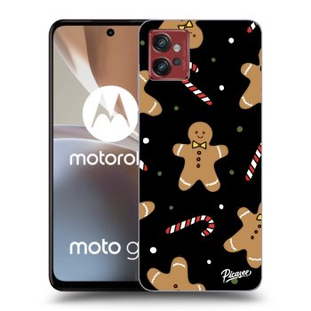 Picasee silikonový černý obal pro Motorola Moto G32 - Gingerbread