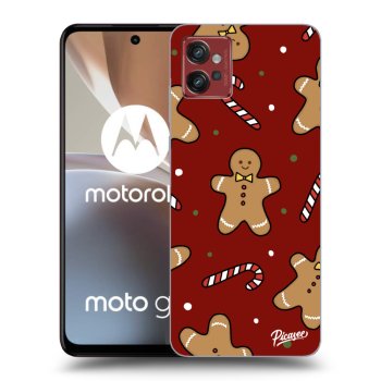 Picasee silikonový černý obal pro Motorola Moto G32 - Gingerbread 2