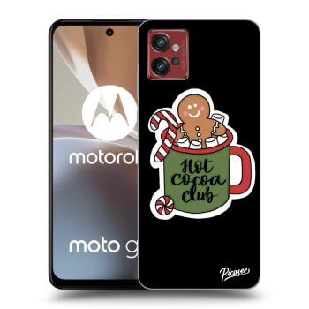 Picasee silikonový černý obal pro Motorola Moto G32 - Hot Cocoa Club
