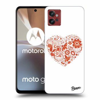 Obal pro Motorola Moto G32 - Big heart