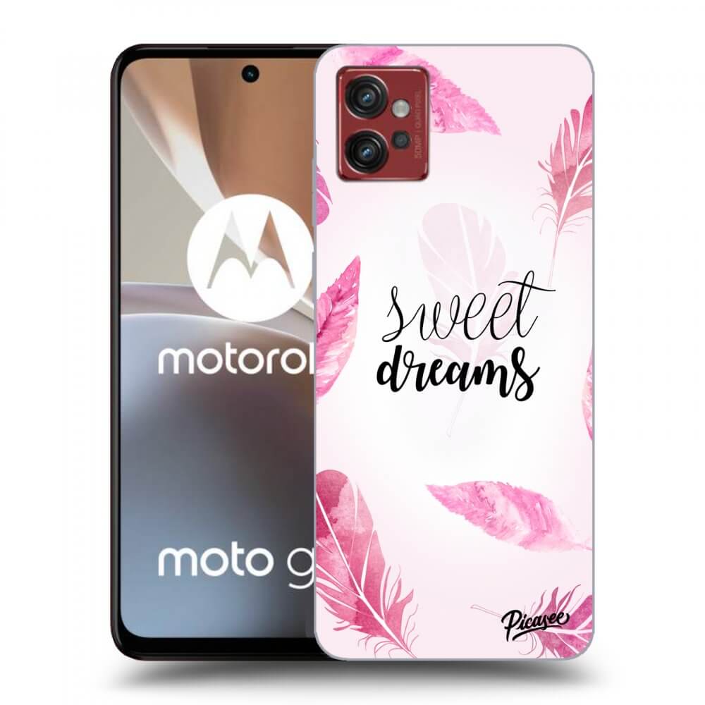 Silikonový černý Obal Pro Motorola Moto G32 - Sweet Dreams