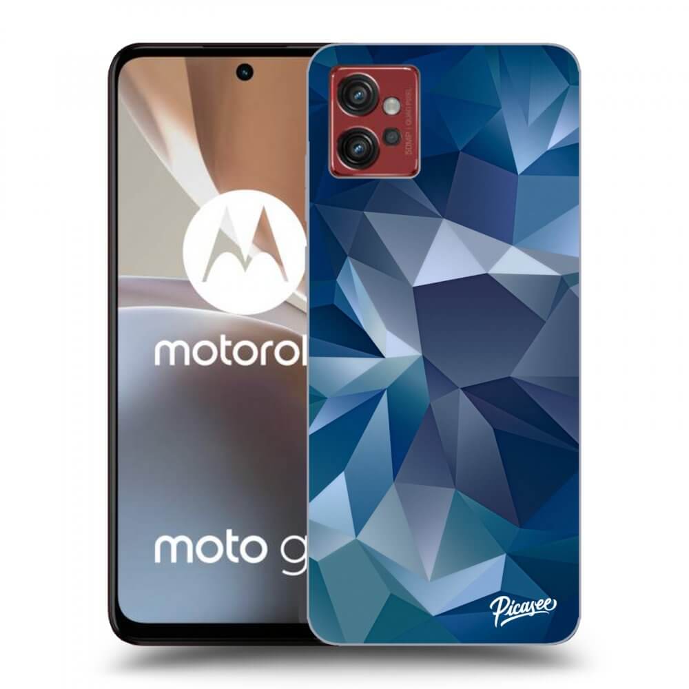 Picasee silikonový černý obal pro Motorola Moto G32 - Wallpaper