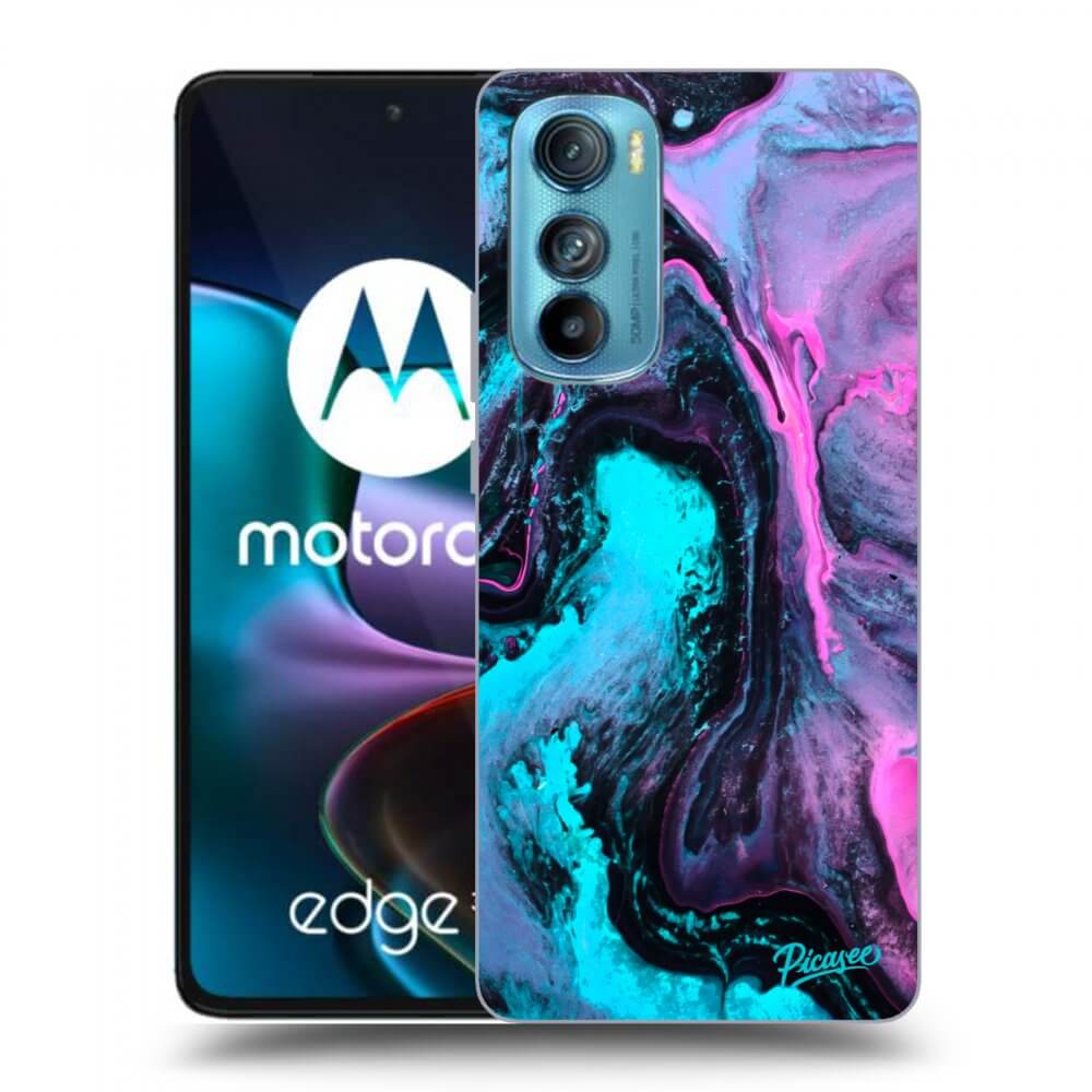 Picasee silikonový černý obal pro Motorola Edge 30 - Lean 2