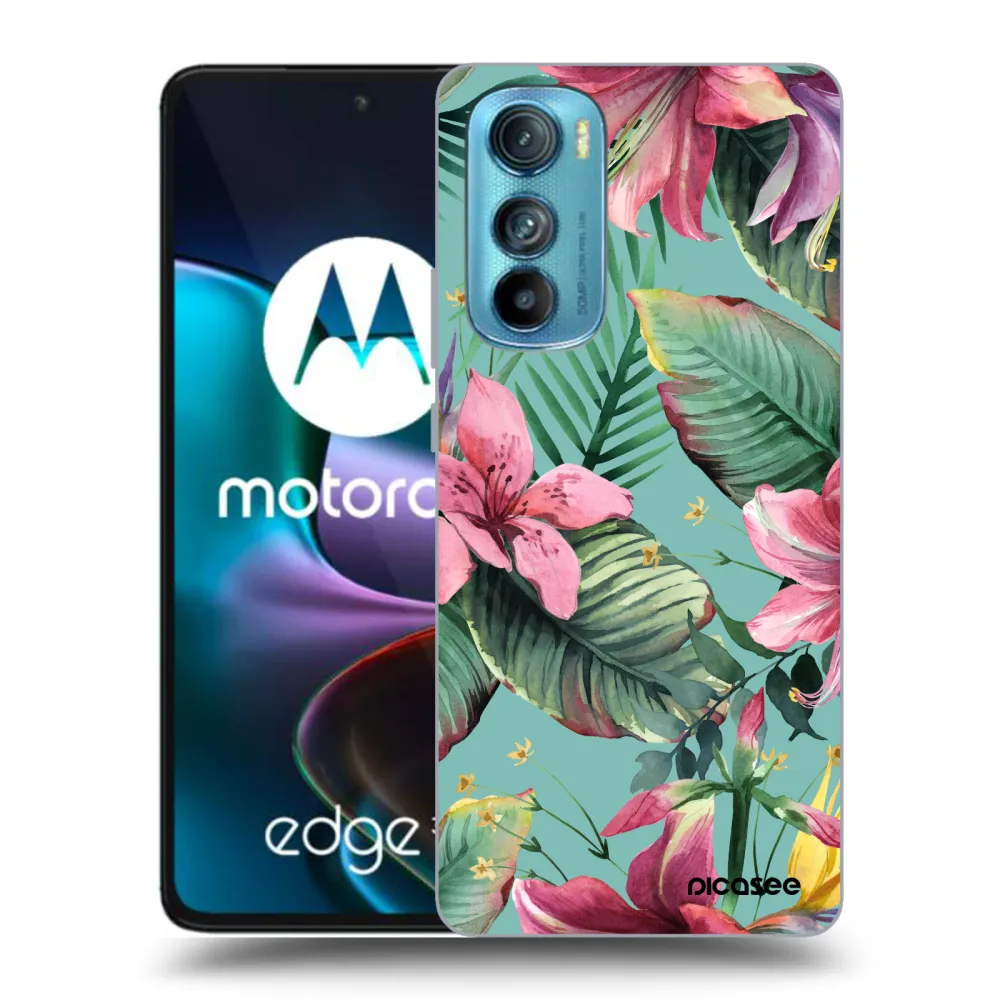 Picasee silikonový průhledný obal pro Motorola Edge 30 - Hawaii