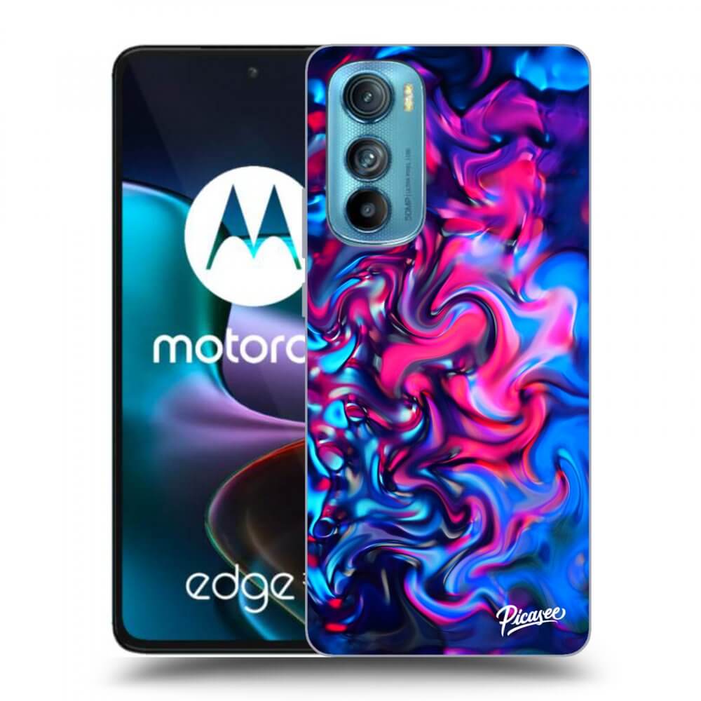 Silikonový černý Obal Pro Motorola Edge 30 - Redlight