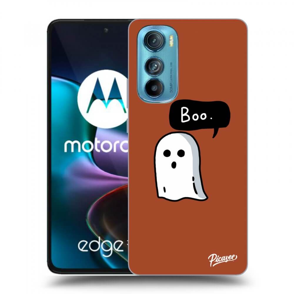 Picasee silikonový průhledný obal pro Motorola Edge 30 - Boo