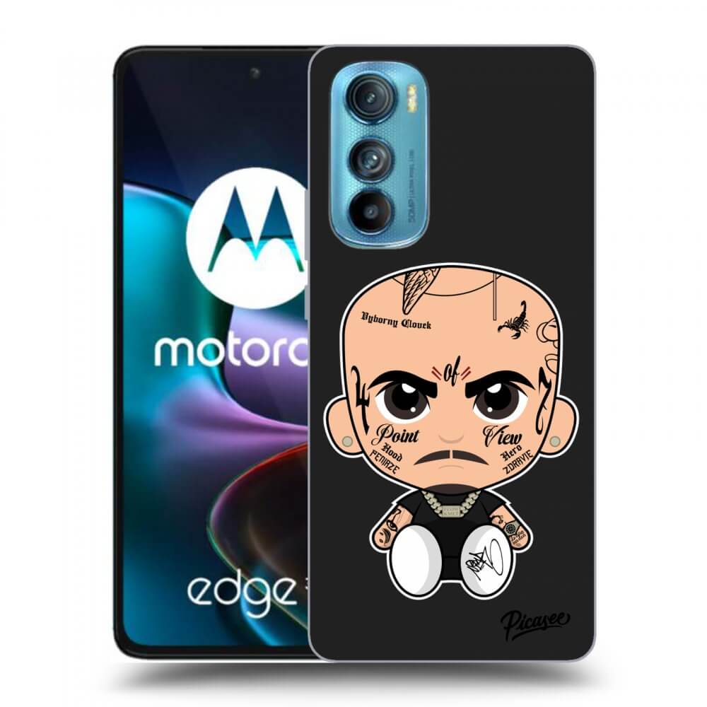 Picasee silikonový černý obal pro Motorola Edge 30 - Separ
