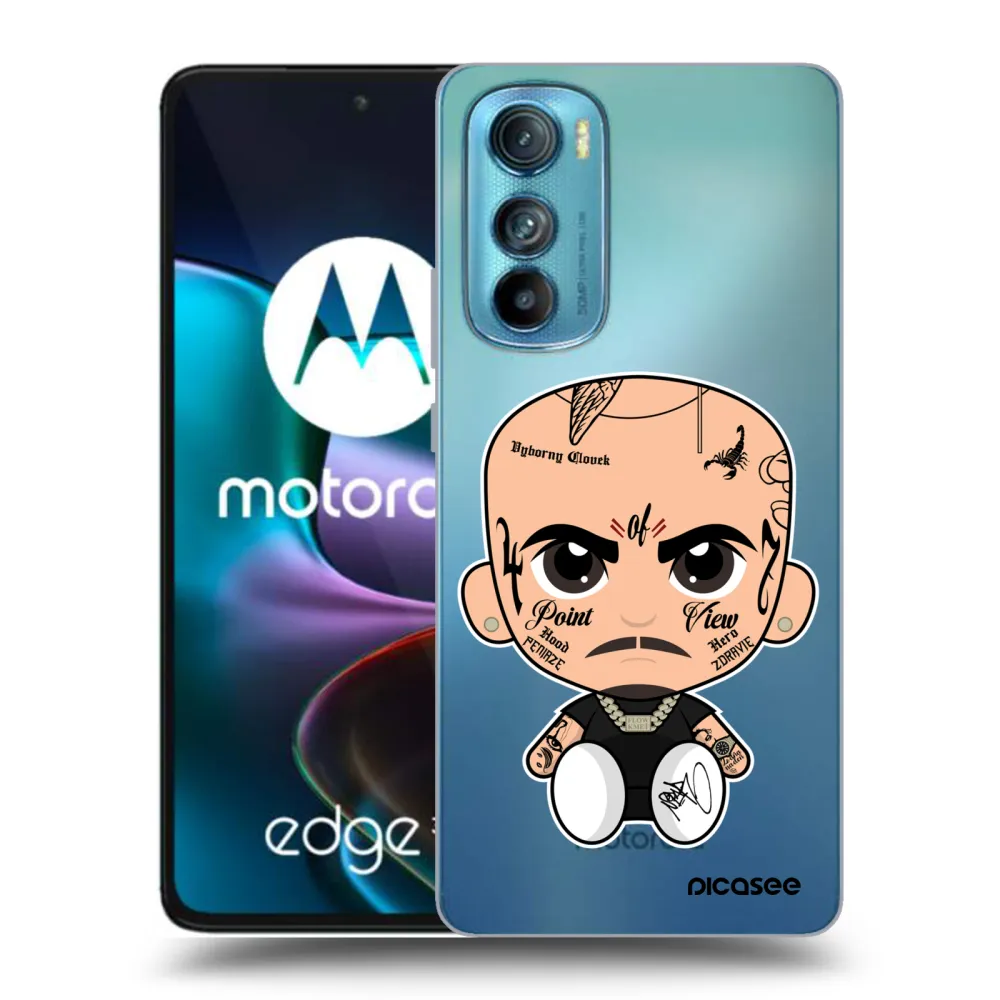 Picasee silikonový průhledný obal pro Motorola Edge 30 - Separ
