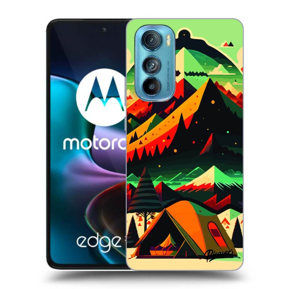 Picasee silikonový černý obal pro Motorola Edge 30 - Montreal