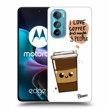 Obal pro Motorola Edge 30 - Cute coffee