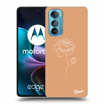 Obal pro Motorola Edge 30 - Peonies