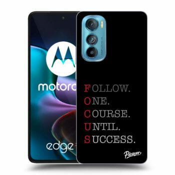 Picasee silikonový černý obal pro Motorola Edge 30 - Focus