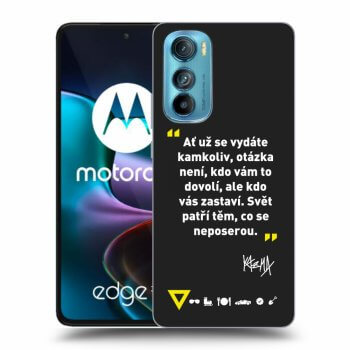 Obal pro Motorola Edge 30 - Kazma - SVĚT PATŘÍ TĚM, CO SE NEPOSEROU