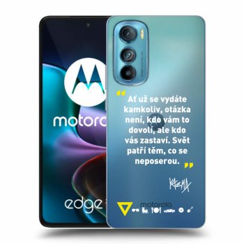 Obal pro Motorola Edge 30 - Kazma - SVĚT PATŘÍ TĚM, CO SE NEPOSEROU