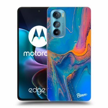 Obal pro Motorola Edge 30 - Rainbow